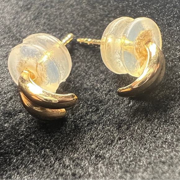 14K Gold Earrings - Picture 3 of 5